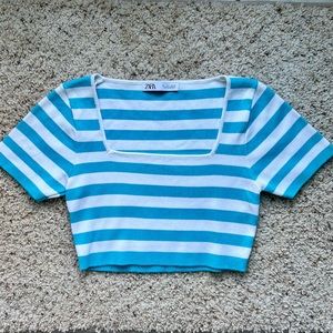 NWOT Zara Crop Top